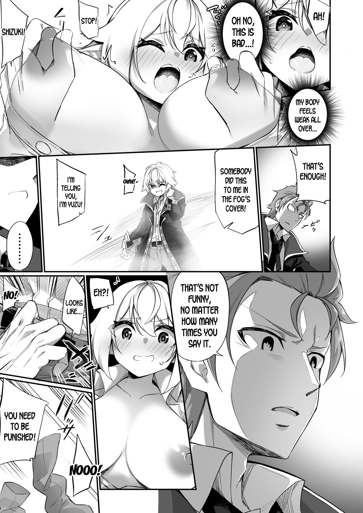 Hentai Manga Comic-A Story Where I Got Transformed From An Adventurer (Male) Into An Elf (Female) and Fucked By My Best Friend-Read-8